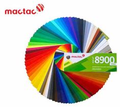 Mazzetta Colori MacTac 8900