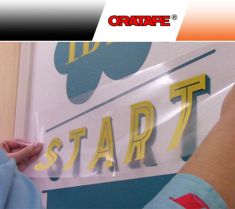 Nastro applicativo con liner a quadetti MT80