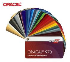 NUOVA Mazzetta Oracal 970 campionari wrapping