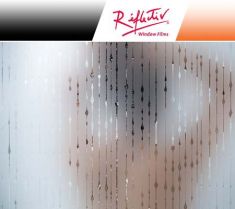 Pellicola smerigliata gocce di miele