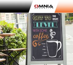 Pellicola adesiva lavagna nera per menu bar