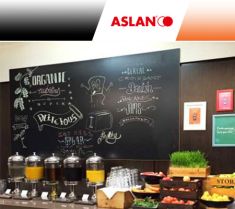Pellicola lavagna nera Aslan C61