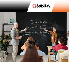 Pellicola lavagna nera per scuola