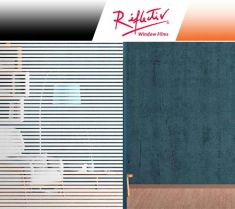 Pellicola decorativa striscie bianche